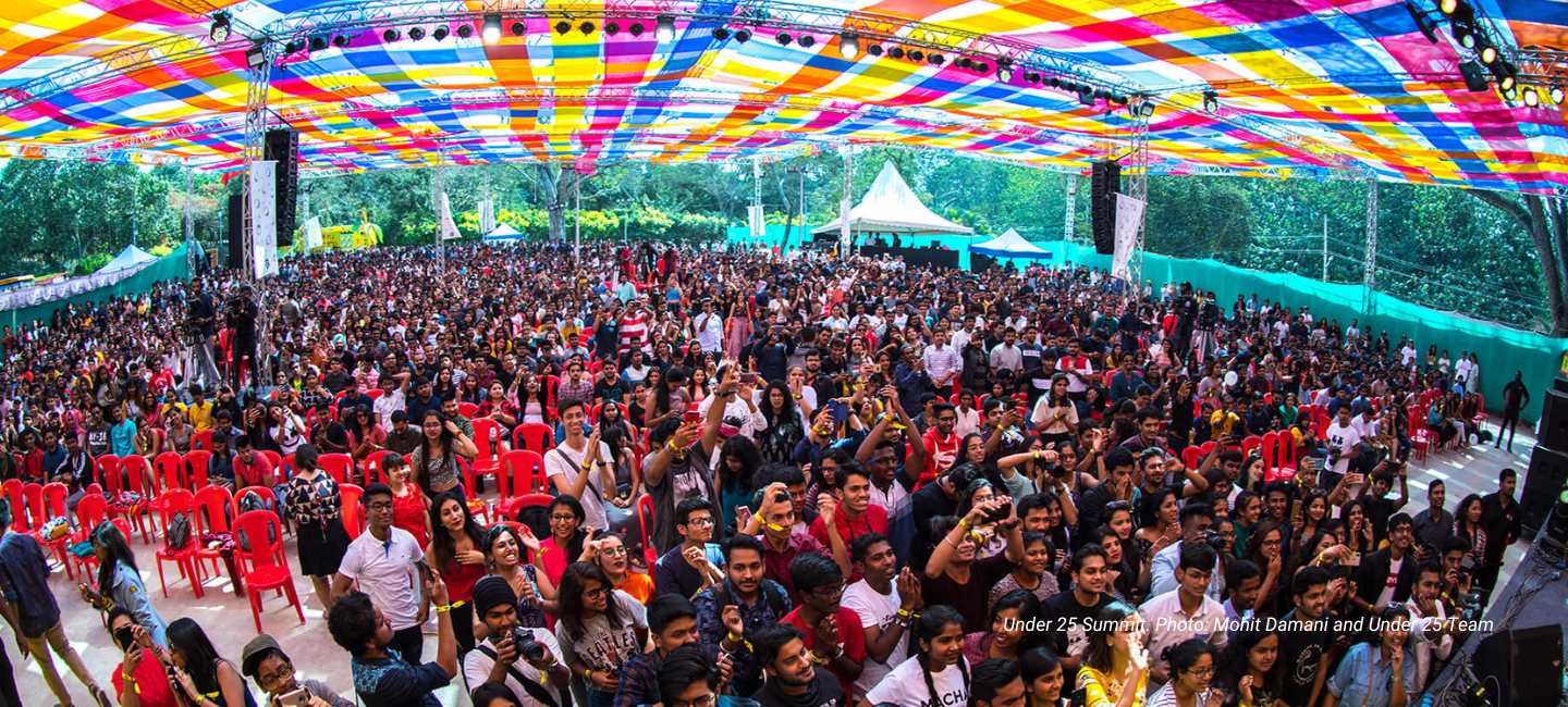 India's Biggest Youth Festival: Come Be A Part Of The Under 25 Summit!