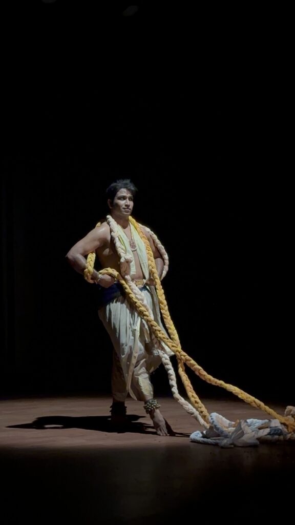 Bharatanatyam by Anil V Iyer Photo: Jharna